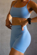 SET CROSS-BACK AZUL CIELO